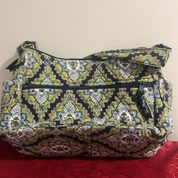 VERA BRADLEY Shoulder Bag Purse Handbag Cambridge Retired Pattern Fall 2007 - Picture 2 of 4